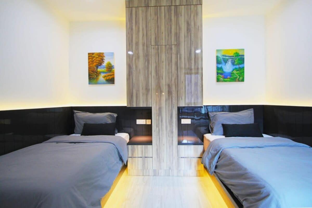 A Stylish High-Floor 2Br Suasana Suites Views Johor Bahru Extérieur photo